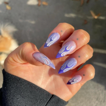 Flame Claw Nail Shape