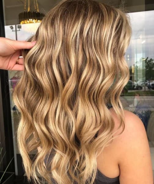 Honey Blonde Balayage