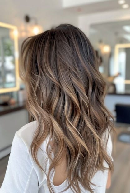 Ash Brown Balayage