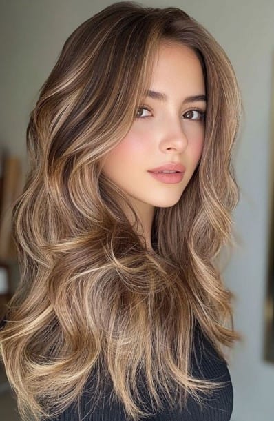 Beige Blonde Balayage