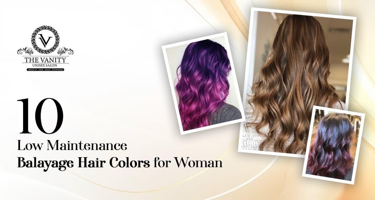 Low Maintenance Balayage Hair Colors Women