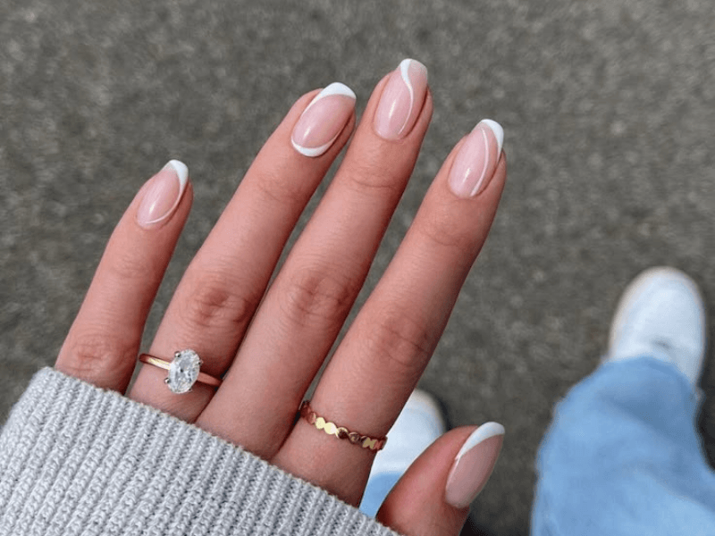 The Best of Both Worlds Squoval Nails
